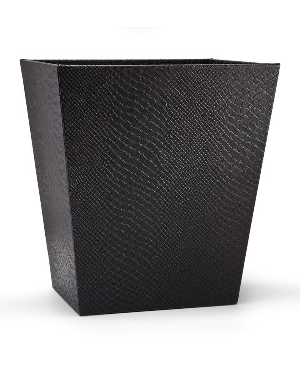 Conda Wastebasket, Black